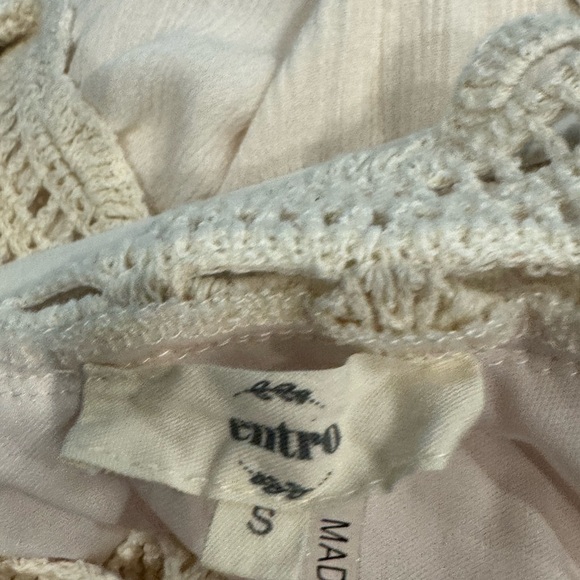 Entro Crochet Top Dress. Size S - Picture 3 of 3